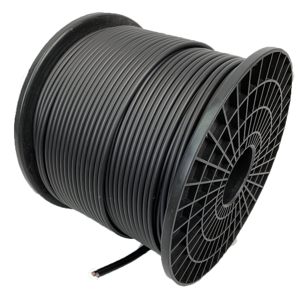 4mm DC Solar Twin PV1-F Cable 100 Metre Drum